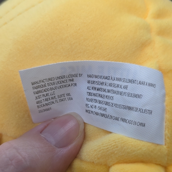Yellow Smiling Plush Toy - Picture 5 of 7